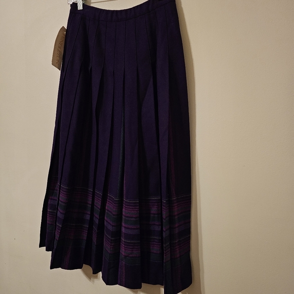 Pendleton Plaid Pleated Skirt - Size 6 - NWT - Picture 2 of 11